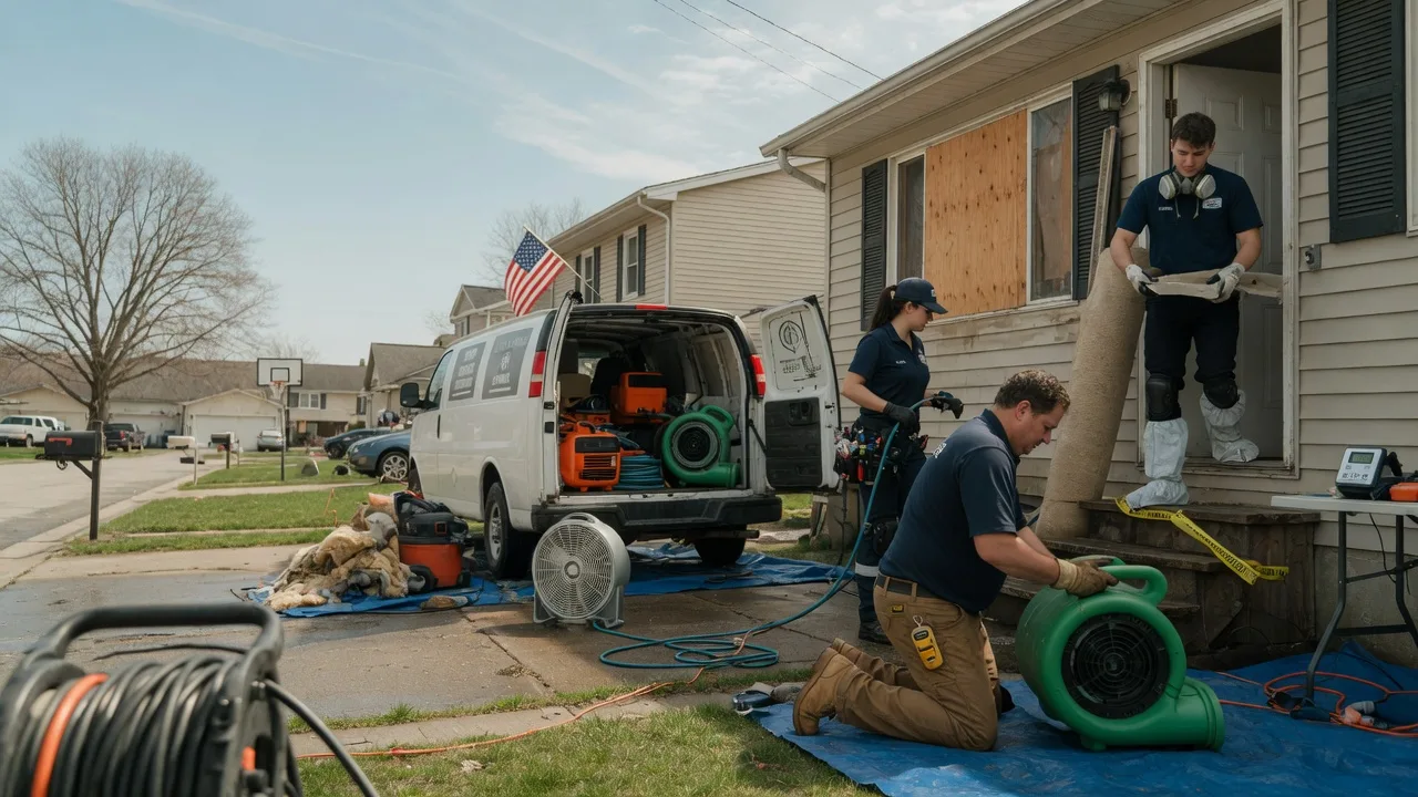 Water Damage Restoration in Aurora, SD near me